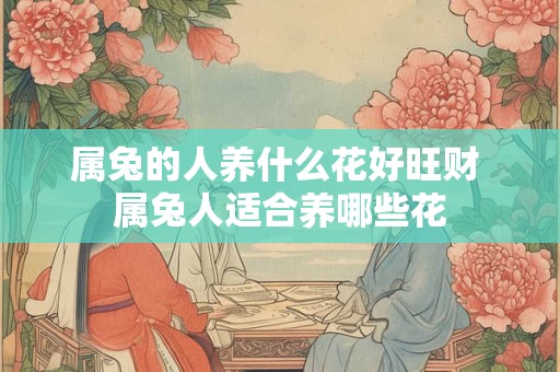 属兔的人养什么花好旺财 属兔人适合养哪些花