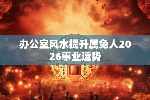 办公室风水提升属兔人2026事业运势 办公室风水提升属兔人2026事业运势