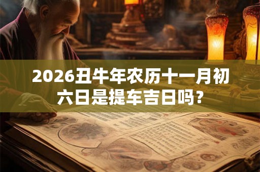 2026丑牛年农历十一月初六日是提车吉日吗？