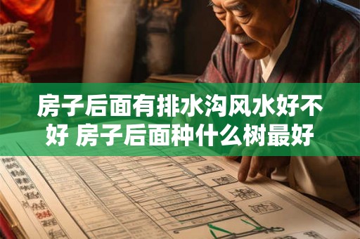 房子后面有排水沟风水好不好 房子后面种什么树最好