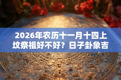 2026年农历十一月十四上坟祭祖好不好？日子卦象吉凶？