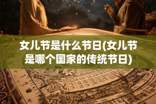 女儿节是什么节日(女儿节是哪个国家的传统节日)