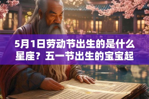 5月1日劳动节出生的是什么星座？五一节出生的宝宝起名