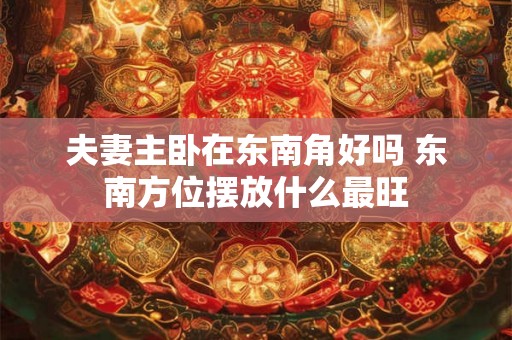 夫妻主卧在东南角好吗 东南方位摆放什么最旺 夫妻主卧在东南角好吗 东南方位摆放什么最旺