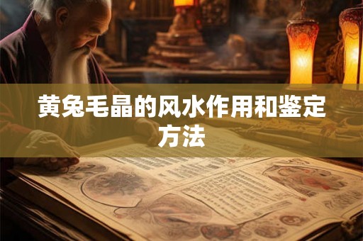 黄兔毛晶的风水作用和鉴定方法 黄兔毛晶的风水作用和鉴定方法