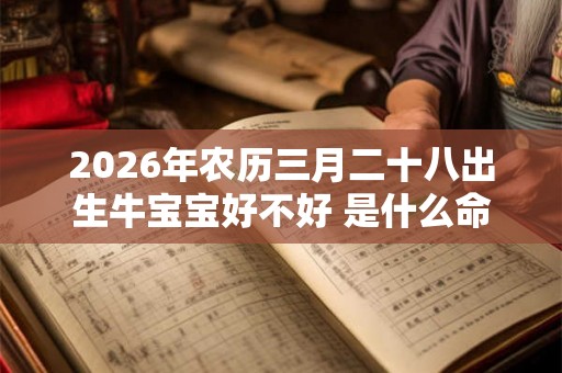 2026年农历三月二十八出生牛宝宝好不好 是什么命