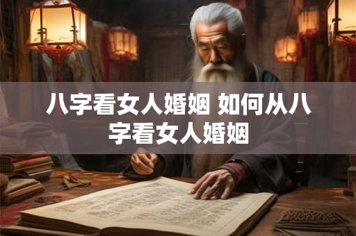 八字看女人婚姻 如何从八字看女人婚姻