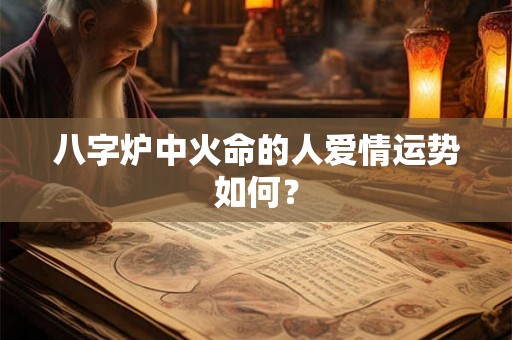 八字炉中火命的人爱情运势如何? 八字炉中火命的人爱情运势如何?