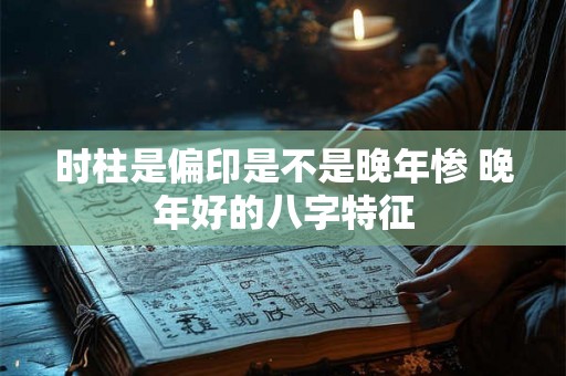 时柱是偏印是不是晚年惨 晚年好的八字特征