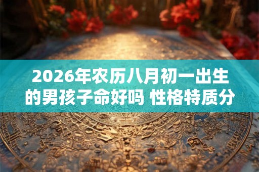 2026年农历八月初一出生的男孩子命好吗 性格特质分析 2026年农历八月初一出生的男孩子命好吗 性格特质分析