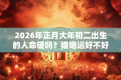 2026年正月大年初二出生的人命硬吗？婚姻运好不好？