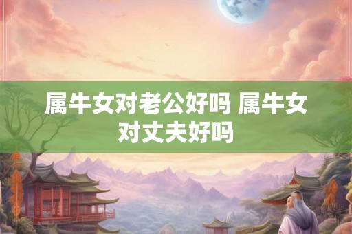 属牛女对老公好吗 属牛女对丈夫好吗