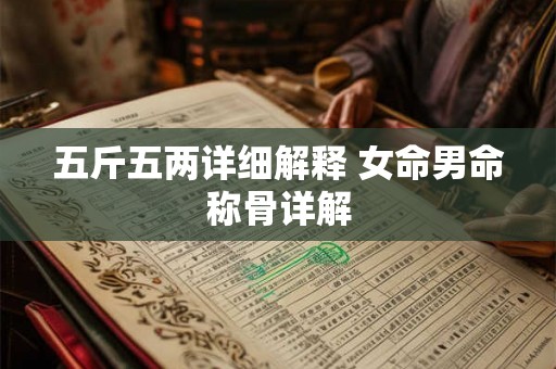 五斤五两详细解释 女命男命称骨详解 五斤五两详细解释 女命男命称骨详解