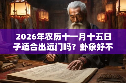 2026年农历十一月十五日子适合出远门吗？卦象好不好？