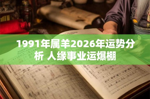 1991年属羊2026年运势分析 人缘事业运爆棚