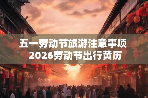 五一劳动节旅游注意事项  2026劳动节出行黄历