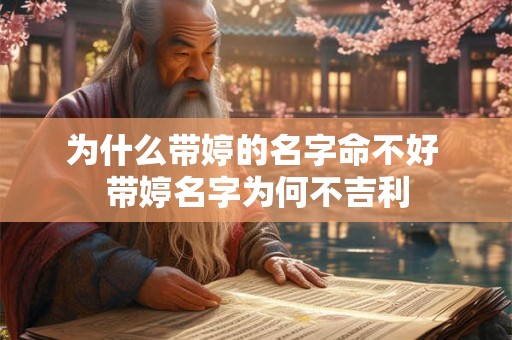 为什么带婷的名字命不好 带婷名字为何不吉利 为什么带婷的名字命不好 带婷名字为何不吉利