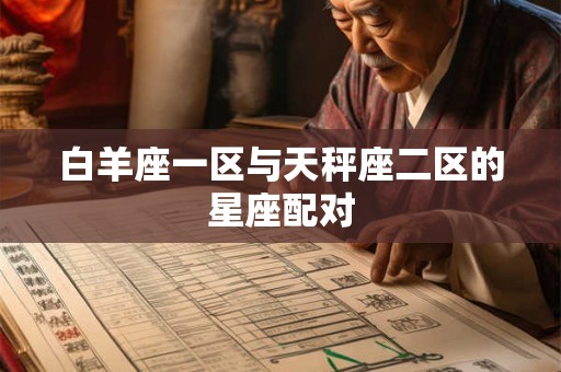 白羊座一区与天秤座二区的星座配对