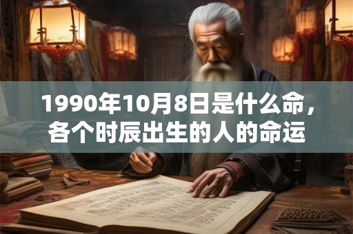 1990年10月8日是什么命,各个时辰出生的人的命运 1990年10月8日是什么命,各个时辰出生的人的命运