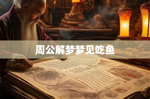 周公解梦梦见吃鱼