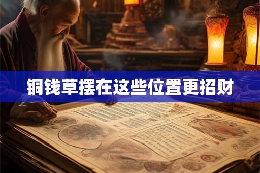 铜钱草摆在这些位置更招财