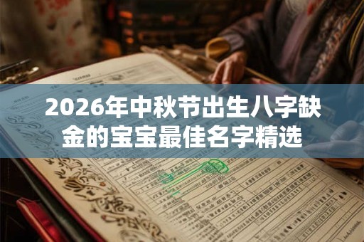 2026年中秋节出生八字缺金的宝宝最佳名字精选 2026年中秋节出生八字缺金的宝宝最佳名字精选