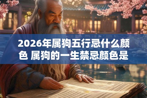 2026年属狗五行忌什么颜色 属狗的一生禁忌颜色是什么