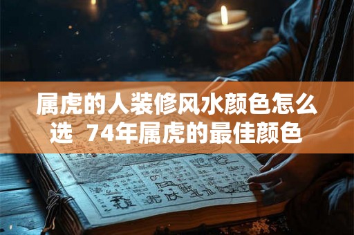 属虎的人装修风水颜色怎么选 74年属虎的最佳颜色 属虎的人装修风水颜色怎么选 74年属虎的最佳颜色