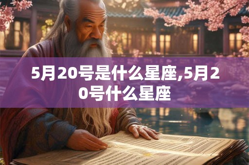 5月20号是什么星座,5月20号什么星座