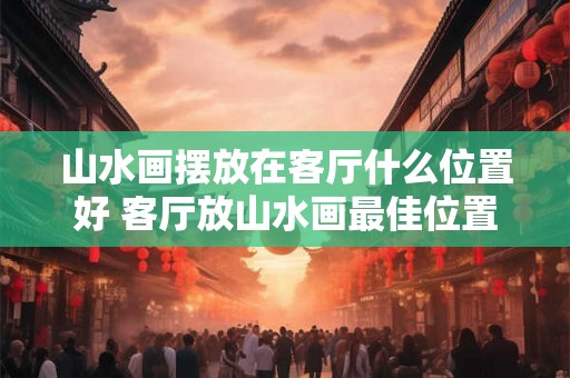 山水画摆放在客厅什么位置好 客厅放山水画最佳位置
