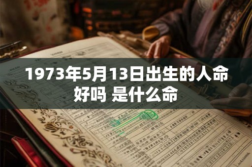 1973年5月13日出生的人命好吗 是什么命