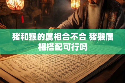猪和猴的属相合不合 猪猴属相搭配可行吗