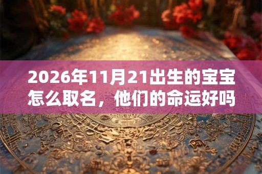 2026年11月21出生的宝宝怎么取名，他们的命运好吗？