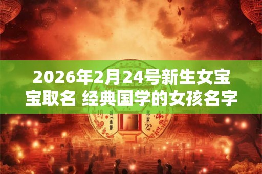2026年2月24号新生女宝宝取名 经典国学的女孩名字 2026年2月24号新生女宝宝取名 经典国学的女孩名字