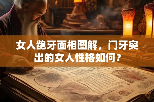 女人龅牙面相图解,门牙突出的女人性格如何? 女人龅牙面相图解,门牙突出的女人性格如何?