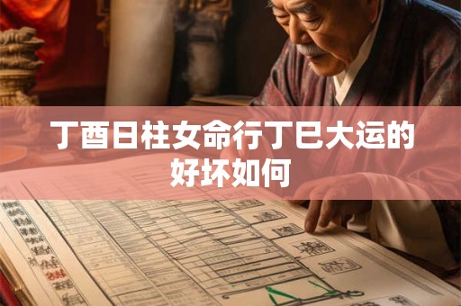 丁酉日柱女命行丁巳大运的好坏如何