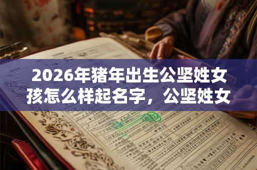 2026年猪年出生公坚姓女孩怎么样起名字，公坚姓女孩好名推荐