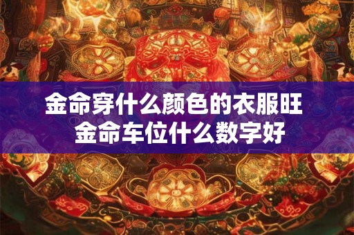 金命穿什么颜色的衣服旺  金命车位什么数字好