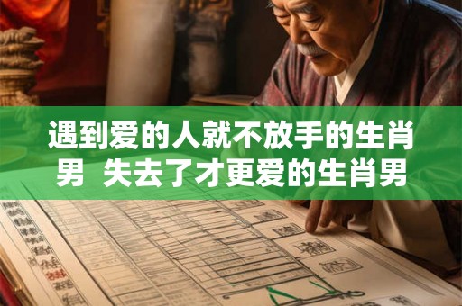 遇到爱的人就不放手的生肖男 失去了才更爱的生肖男 遇到爱的人就不放手的生肖男 失去了才更爱的生肖男