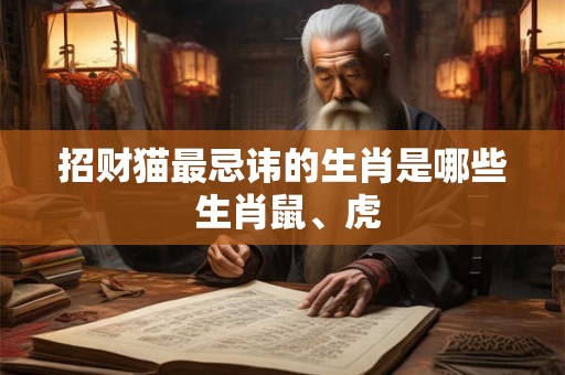 招财猫最忌讳的生肖是哪些 生肖鼠、虎