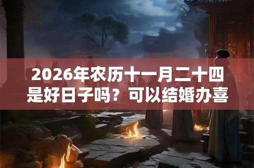 2026年农历十一月二十四是好日子吗？可以结婚办喜事吗？