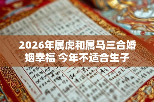 2026年属虎和属马三合婚姻幸福 今年不适合生子