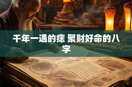 千年一遇的痣 聚财好命的八字 千年一遇的痣 聚财好命的八字