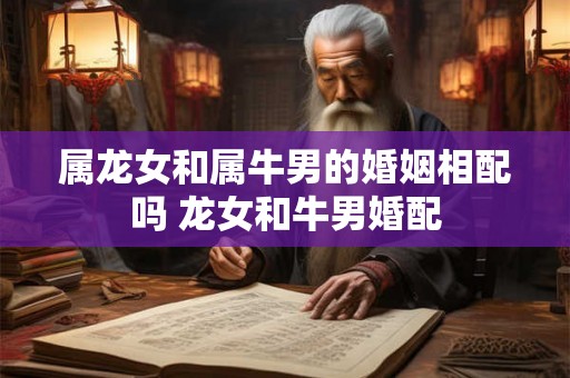 属龙女和属牛男的婚姻相配吗 龙女和牛男婚配