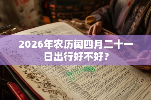 2026年农历闰四月二十一日出行好不好？