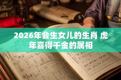2026年会生女儿的生肖 虎年喜得千金的属相