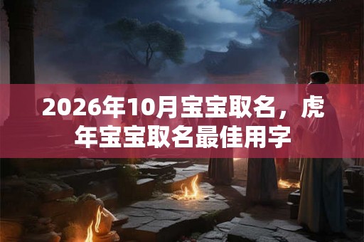 2026年10月宝宝取名，虎年宝宝取名最佳用字