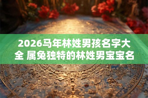 2026马年林姓男孩名字大全 属兔独特的林姓男宝宝名字 2026马年林姓男孩名字大全 属兔独特的林姓男宝宝名字