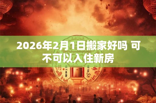 2026年2月1日搬家好吗 可不可以入住新房