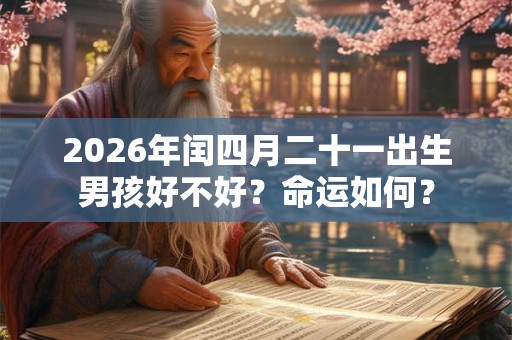 2026年闰四月二十一出生男孩好不好？命运如何？